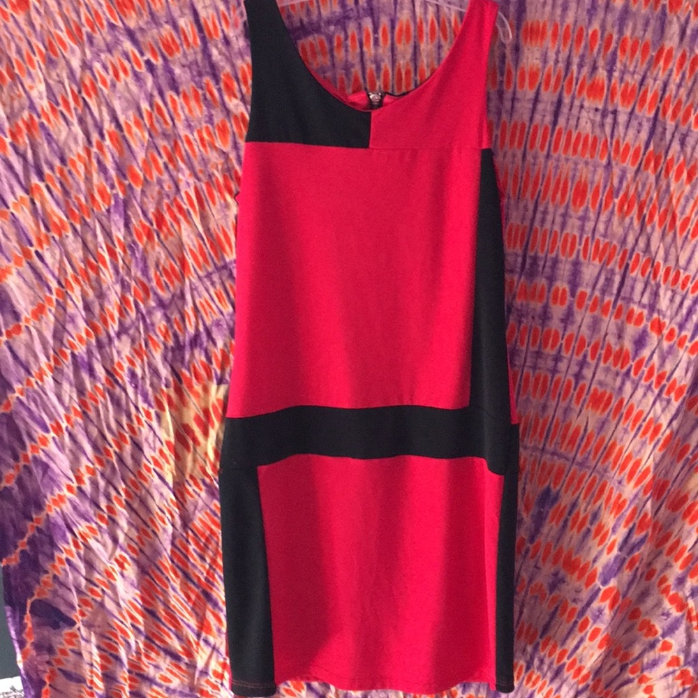 Red formal tween dress